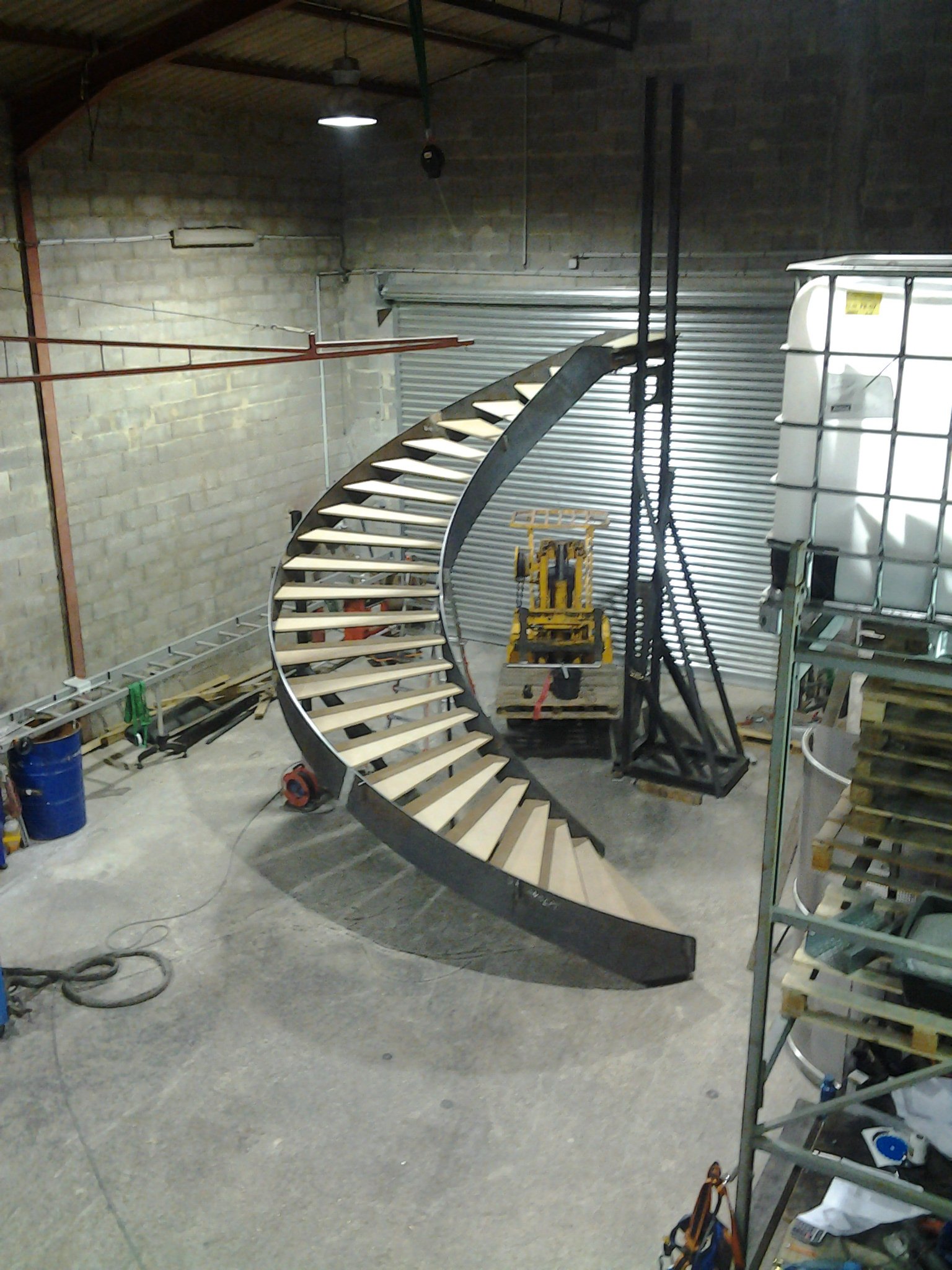 escalier helicoidal 5m