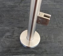  Cache embase Ø125 pour tube Ø42.4